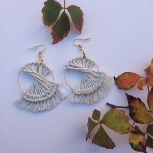 Handmade Macrame Earrings